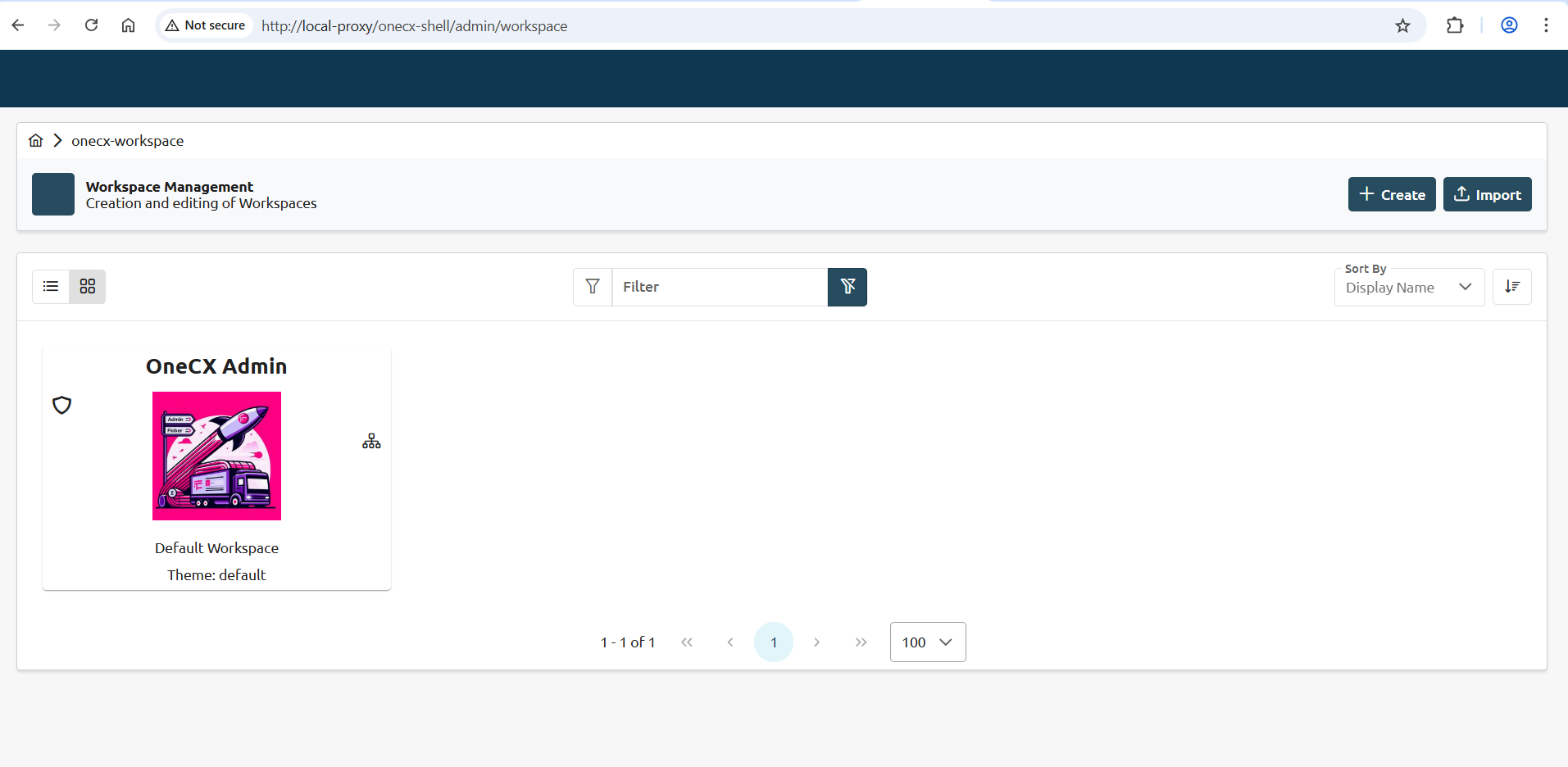 missing menu on start