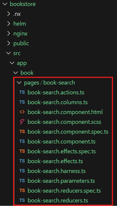 generated feature book search
