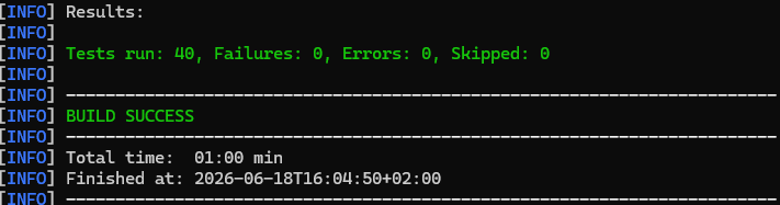 test result