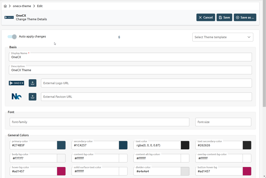 theme designer